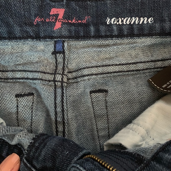 7 For All Mankind Roxanne Jeans Sz 14 - Picture 7 of 7